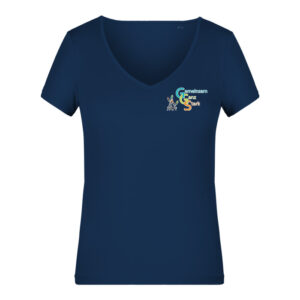 GGS Lady V-Neck T-Shirt navy