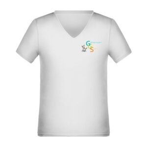 GGS V-Neck T-Shirt weiss